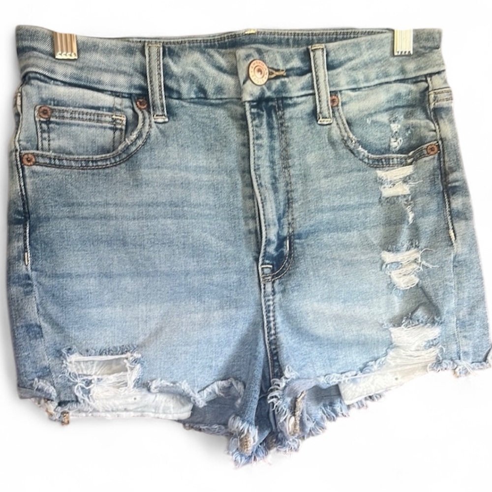 American Eagle Curvy Hi-Rise Shortie shorts